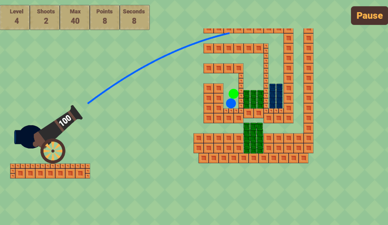 Gunner Puzzle Game